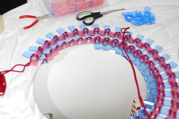 Vanissage – modular textile sculptures from reused materials